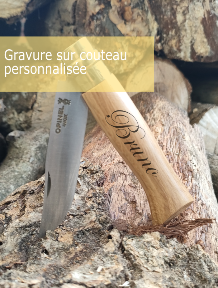 Gravure sur couteau N°8