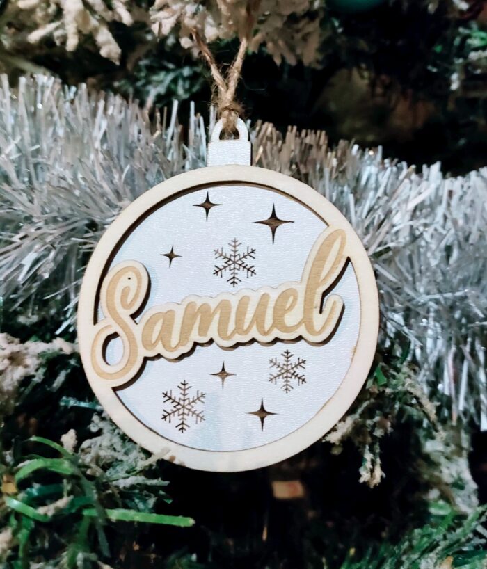 Boule de Noël Personnalisée